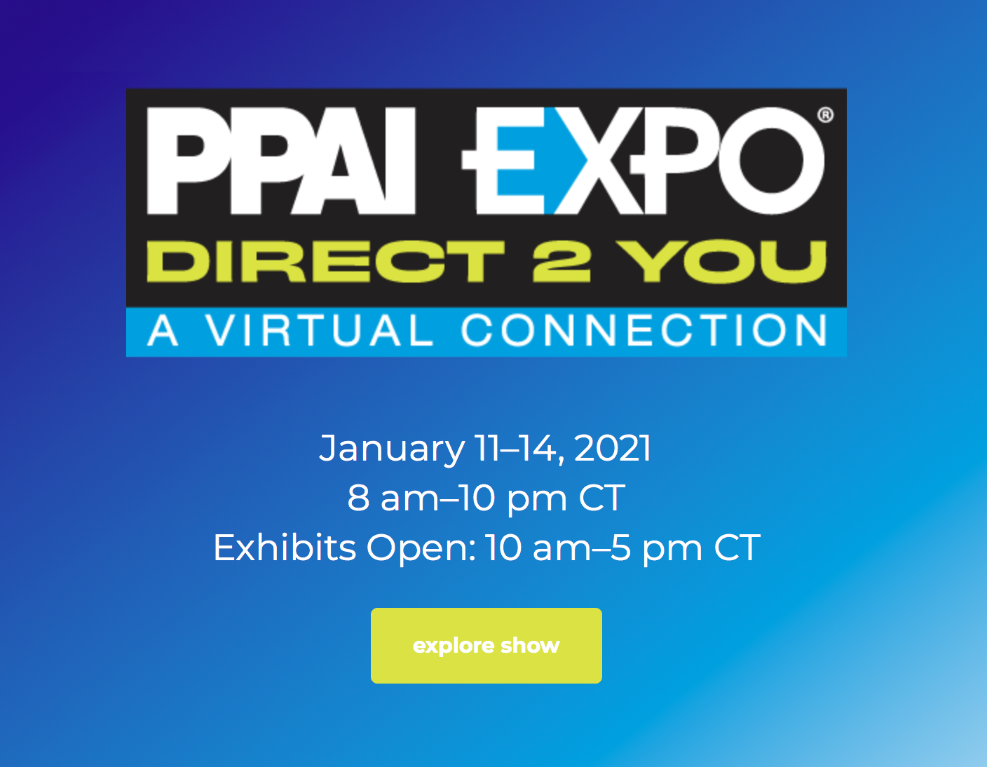 Dotted Line Manufacturing Will Be at PPAI Expo Direct-2-You!